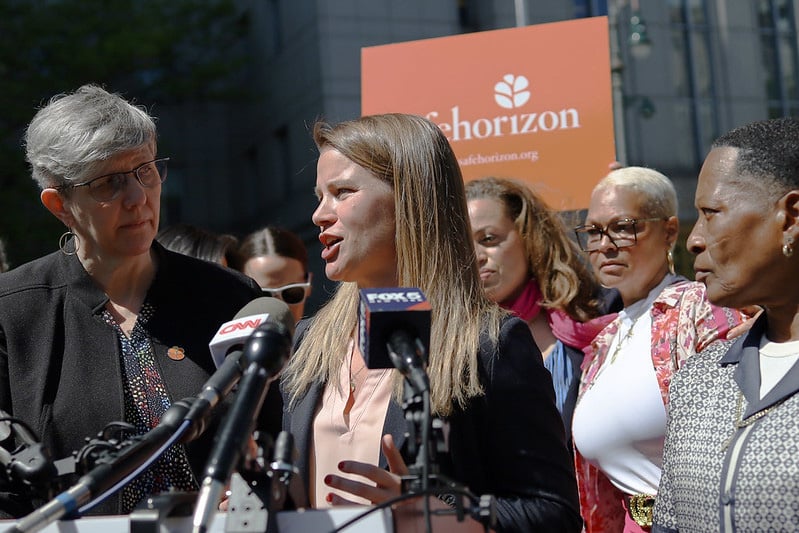 Safe horizon press conference May 8 2023