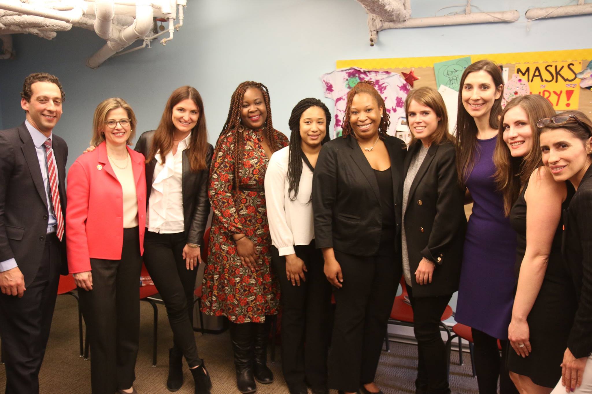 Her Royal Highness Princess Eugenie of York Visits Rose House Domestic Violence Shelter