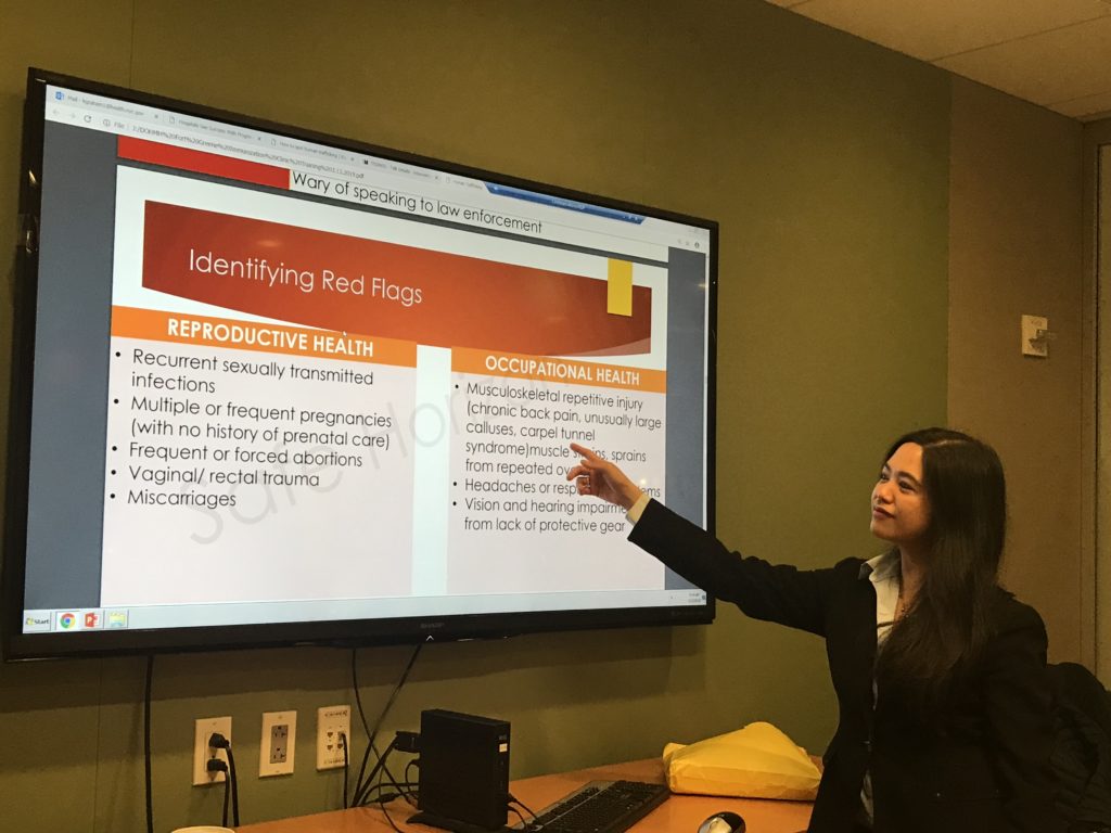 Stephanie Clemente Presents at NYC Department of Health and Mental Hygiene Fort Greene Immunization Clinic