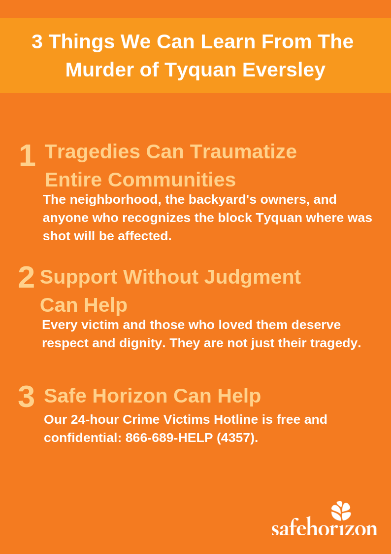 3 Things We Can Learn From The Murder of Tyquan Eversley