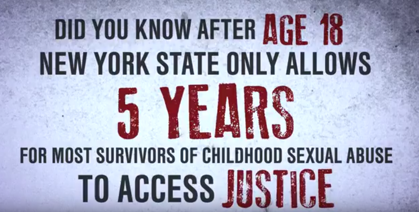 Survivors of Sex Abuse and Advocates Urge Albany to Stand Up for Children